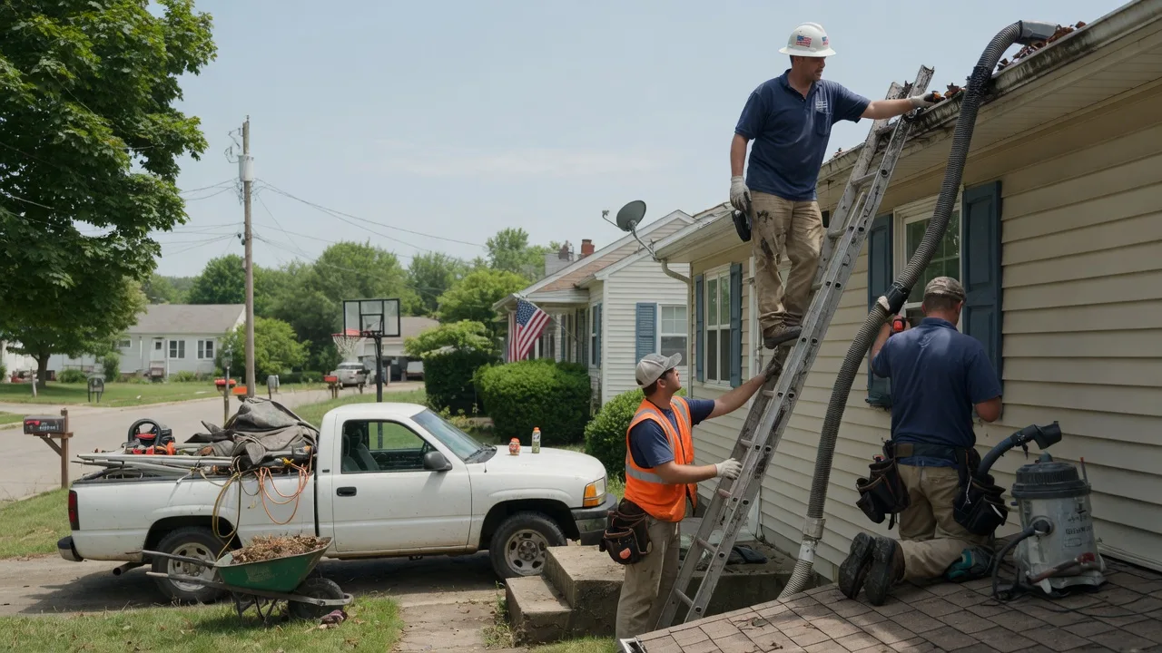 Gutter Installation in Richmond Dale, OH near me